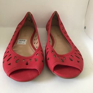 American Eagle Women’s Red Slip On Flats